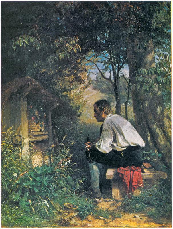 Hans Thoma Der Bienenfreund oil painting image